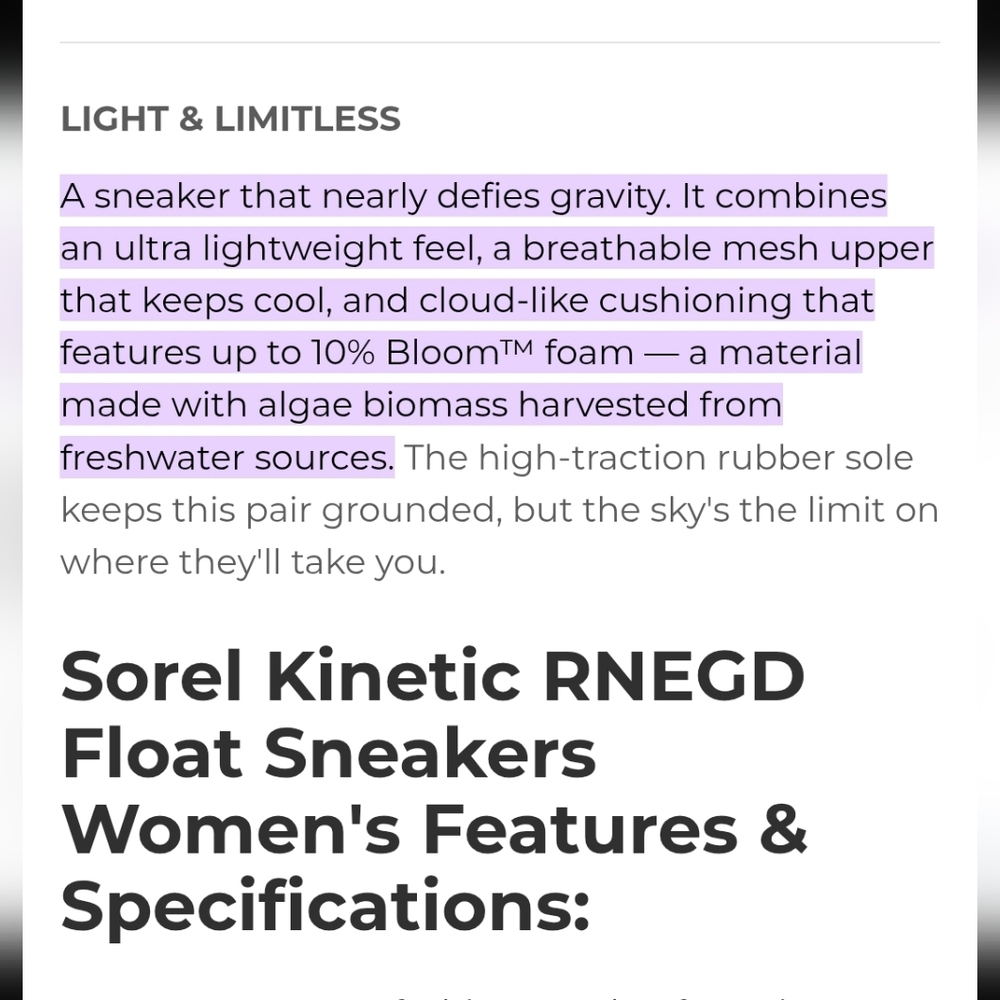 Sorel Women's Kinetic RNEGD Float Sneakers - Olive - Picture 2 of 10